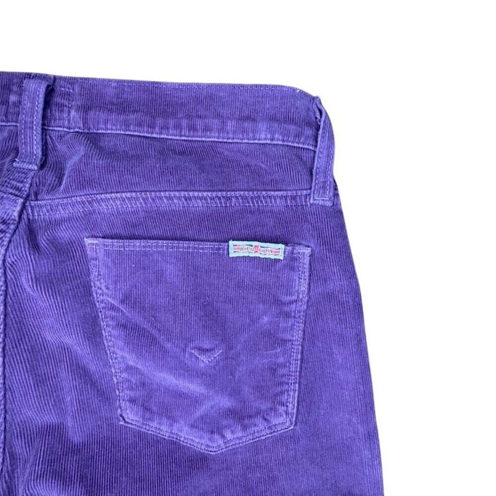 Hudson Jeans Pants Womens Size 26 Purple Corduroy Skinny Stretch 5-Pocket - Picture 8 of 10